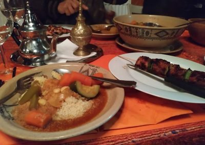Couscous brochettes chez Ali Baba